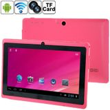 Q88 Tablet PC  7.0 inch  512 MB + 8 GB  Android 4.0  360 graden Menu roteren  Allwinner A33 Quad Core omhoog tot 1 5 GHz  WiFi  Bluetooth(Pink)