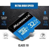 MICROGEGEVENS 32GB U1 blauw en zwart TF (Micro SD) geheugenkaart