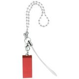 Mini draaibare USB schicht schijf (2GB)  rood