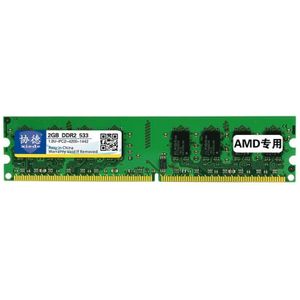 XIEDE X023 DDR2 533 MHz 2GB algemene AMD speciale strip geheugen RAM module voor desktop PC