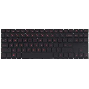 High-Tech Place Toetsenbord Amerikaanse versie met achtergrondverlichting en aanwijzer voor HP OMEN 15-in-15-EK