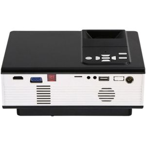 VS-314 miniprojector 1500ANSI LM onder leiding van 800 x 480 WVGA Multimedia Video Projector  ondersteuning  VGA / HDMI / USB / TF kaart / AV/TV Interfaces  projecteren afstand: 1.2-5m(White)