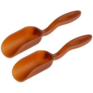 2 PC's bodem schop Spoon theelepels graven schop tuingereedschap