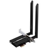 COMFAST CF-AX180 PRO 1800MBPS PCI-E Bluetooth 5.2 Dual Frequency Gaming WiFi 6 Draadloze netwerkkaart