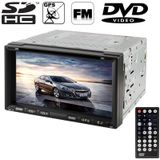 6 95 inch High Definition Digital TFT Display Touch Screen Car MP4 / DVD Player met afstandsbediening  ondersteuning GPS / Bluetooth / TV-systeem / USB / SD-kaart / Aux-in (ZY-6911)