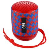 T&G TG129 draagbare draadloze muziek speaker Hands Free met MIC  ondersteuning TF Card FM (rood)