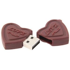 Dubbele harten stijl 16GB USB Flash-schijf