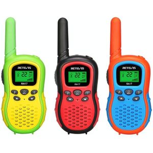 3 STKS / SET RETEVIS RA17 0.5W US Frequency 22chs Licentie-Gratis Kinderen Handheld Walkie Talkie