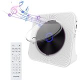 Kecag KC-806 Retro Bluetooth Muziek Disc Album Cd-speler  Specificatie: Oplaadbare Versie (Roze)