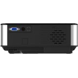 Cheerlux C9 2800 lumens 1280x720 720P HD Smart projector  ondersteuning HDMI x 2/USB x 2/VGA/AV (zwart)