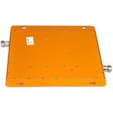 Mobiele LED WCDMA 2100MHz & GSM 900MHz signaal Booster / signaal Repeater met zuignap Antenna(Gold)