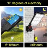 616 Solar Street Light LED Menselijk Body Induction Garden Light  Spec: 72 SMD met afstandsbediening