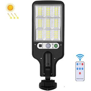 616 Solar Street Light LED Menselijk Body Induction Garden Light  Spec: 72 SMD met afstandsbediening