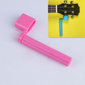 10 stuks ABS bovenste akkoord apparatuur string trekken kegel voor gitaar (roze)