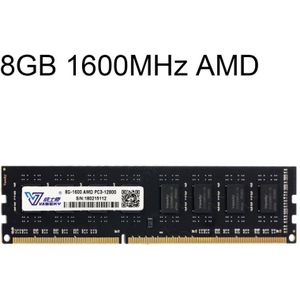 Vaseky 8GB 1600MHz AMD DDR3 PC3-12800 PC geheugen RAM-Module voor Desktop