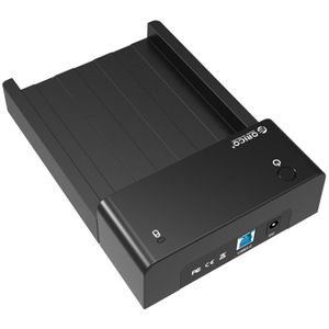 ORICO 6518US3 USB 3.0 Externe behuizing voor Type-B naar SATA 2.5 inch / 3.5 inch SATA HDD / SSD harde schijf (zwart)
