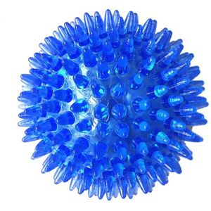 Huisdier klinkende Toy Hedgehog bal Golden Retriever molaire beet resistente tand speelgoed voor grote huisdieren  Medium  Diameter: 9cm  willekeurige kleur levering