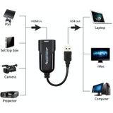 K004 HDMI naar USB 3.0 UVC HD Video Capture (Zwart)