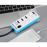 4-Poorts USB 3.0 Hub + 1-Poort USB 2.0 oplaad Poort (BYL-3011)