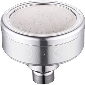 Afneembare en wasbare ruimte aluminium plated ronde onder druk top spray douchekop  maat: 82mm (zilver)