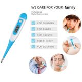 2 PC's LCD elektronische digitaal Baby Thermometer waterdicht Soft Tip geneeskunde huis Thermometer