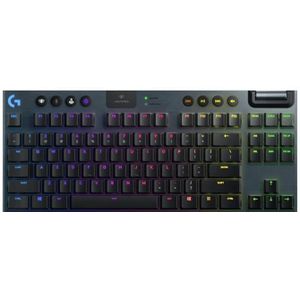 Logitech G913 TKL Wireless RGB Mechanical Gaming Keyboard (GL-Tactile) (Zwart)