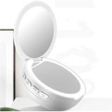 Meraki Make-upspiegel met Bluetooth-luidspreker en vullichtlamp (wit)