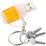 Bier sleutelhanger stijl USB flashschijf met 2GB geheugen