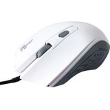 PCSENSOR MOS4 4 KEYS 2400DPI Game Intelligent spraakherkenning Input Muis  Kabellengte: 1 5 m