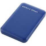 2 5-inch harde schijf behuizing 6Gbps SATA 3.0 naar USB 3.0 Hard Disk Drive vak externe Case(Blue)