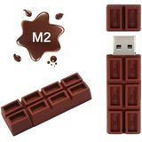 MicroDrive 16 GB USB 2 0 Creative chocolade USB Flash Drive