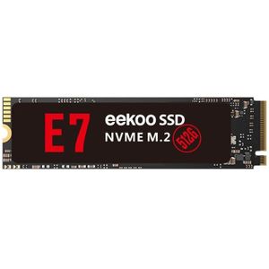 eekoo E7 NVME M. 2 512GB PCI-E-interface Solid State-schijf voor desktops/laptops