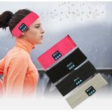 Bluetooth Headset Sport Hoofdband Outdoor Running Yoga Sweat-Absorbent Headscarf  Kleur: Grijs