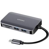 Lenovo F1-C08 8 In 1 Type-C / USB-C naar HDMI Multi-functie Converter Hub