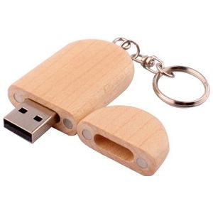 8 GB hout materile USB Flash-schijf