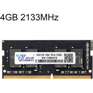 Vaseky 4 GB 2133 MHz PC4-17000 DDR4 PC RAM-geheugenmodule voor Laptop