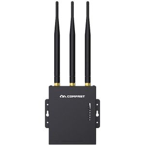 COMFAST CF-E7 300Mbps 4G Outdoor Waterdichte Signaalversterker Draadloze Router Repeater WIFI Basisstation met 3 Antennes
