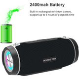 HOPESTAR H45 PARTY draagbare outdoor waterdichte Bluetooth-luidspreker  ondersteuning handsfree bellen  U-schijf  TF-kaart  3 5 mm AUX & FM (zwart)