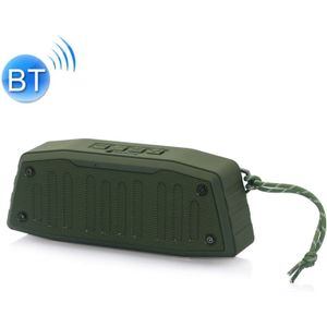 NewRixing NR-4019 Buiten Draagbare Bluetooth Speaker - Hands-Free Call - TF Kaart & USB & FM & AUX (Groen)