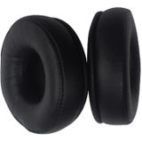 2 stuks voor Jabra Move Revo draadloze hoofdtelefoon kussen spons lederen cover earmuffs vervangende oorkussens (zwart)