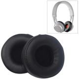 2 stuks voor Jabra Move Revo draadloze hoofdtelefoon kussen spons lederen cover earmuffs vervangende oorkussens (zwart)