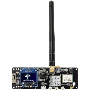 TTGO Meshtastic T-Beam v1.1 ESP32 915MHz OLED WIFI Bluetooth GPS NEO-6M SMA 18650 Batterijhouder