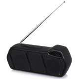 NewRixing NR-5011fm Outdoor Draagbare Bluetooth Speakerr  Ondersteuning Handsfree Bellen / TF-kaart / FM / U Disk (Zwart)
