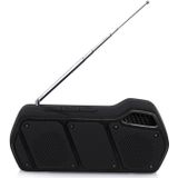 NewRixing NR-5011fm Outdoor Draagbare Bluetooth Speakerr  Ondersteuning Handsfree Bellen / TF-kaart / FM / U Disk (Zwart)