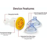 Home Portable Respiratory Trainer Choking Emergency Device EHBO-kit voor volwassen kinderen