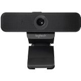 Logitech C925E 1080p HD webcam met gentegreerde beveiliging cover (zwart)