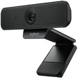Logitech C925E 1080p HD webcam met gentegreerde beveiliging cover (zwart)