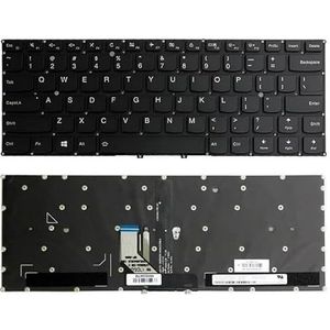 High-Tech Place voor Lenovo Yoga 910-13JKB / Yoga 5 Pro Frameloos Backlit Laptop Toetsenbord