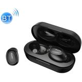 awei T16 Bluetooth V 5.0 Ture draadloze sport headset met Oplaadetui (zwart)