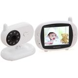 BM-850 3.5 duimLCD 2.4GHz Wireless Surveillance Camera babyfoon met 8-IR LED Night Vision  twee manier stem praten (wit)
